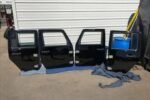 Set of 4 manual full doors for a 2007-2018 Jeep Wrangler JK.