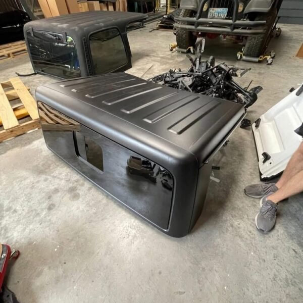 hardtop for a Jeep Gladiator pickup truck.