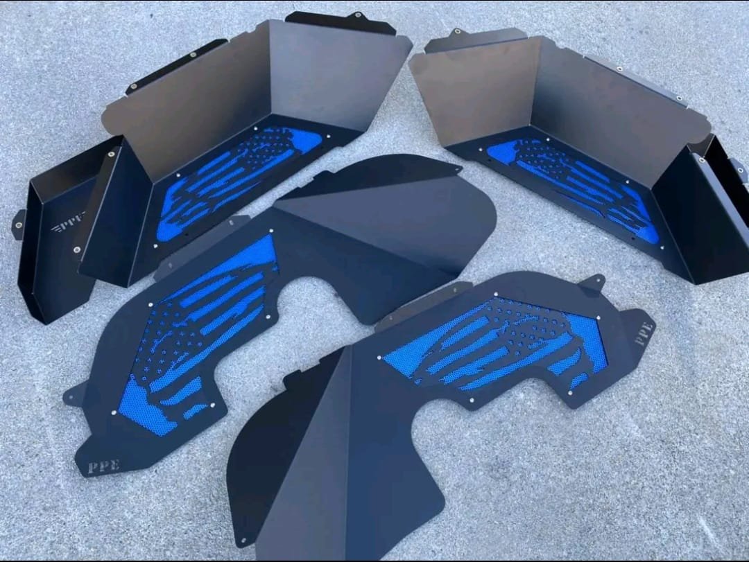 WhatsApp Image 2025-12-05 at 9.24.30 PM PPE Offroad rear inner fender liners designed for Jeep Wrangler JK models. - Image 1
