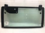 A heated rear tailgate window glass for a 2007-2010 Jeep Wrangler hardtop.