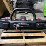 Warn VR EVO 10 electric winch and an ARB Stubby bumper assembly for jeep wrangler/gladiator modes.
