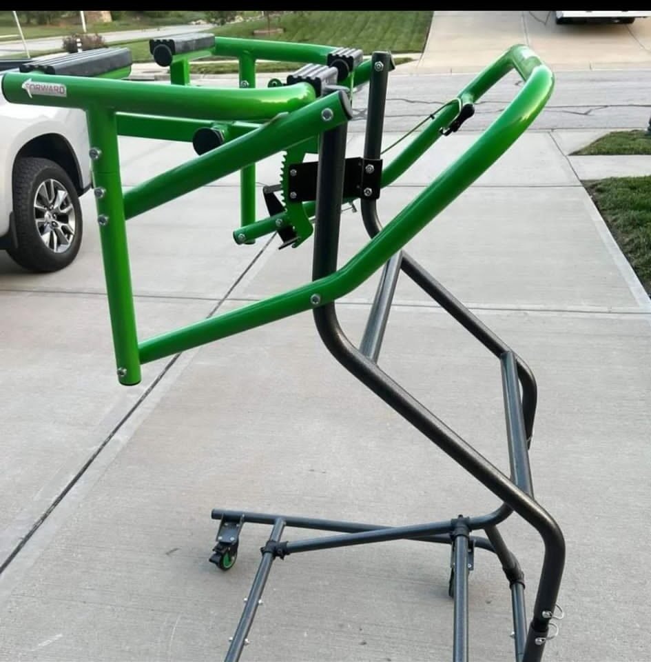 WhatsApp Image 2025-12-05 at 9.54.51 PM A TopLift Pro hardtop removal tool for a Jeep Wrangler. - Image 1