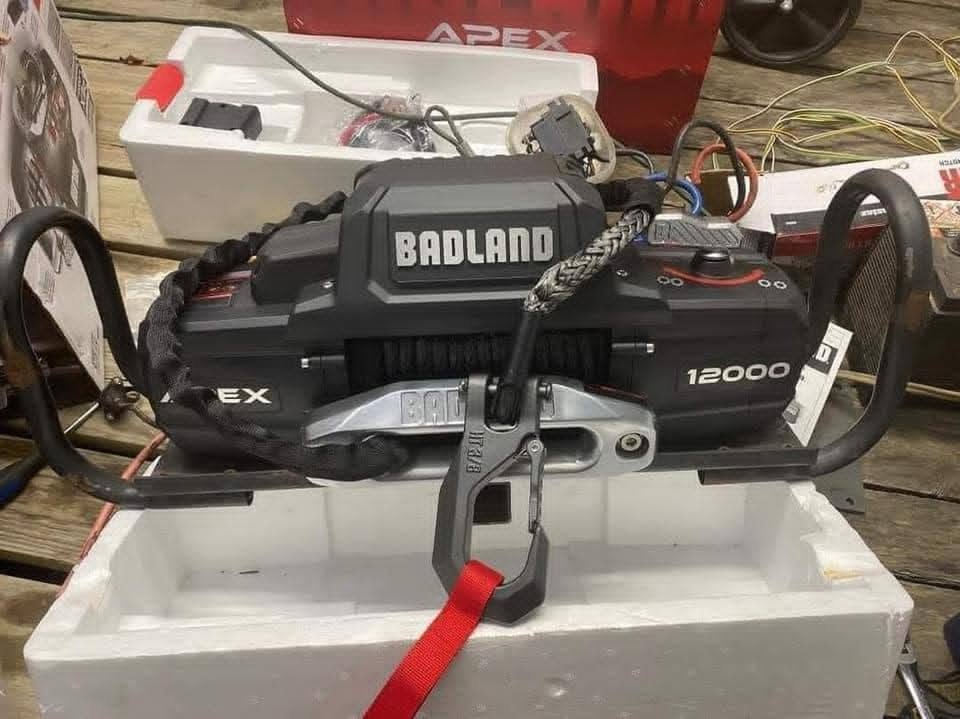 WhatsApp Image 2025-12-06 at 7.22.16 AM Jeep wrangler/gladiator Badland APEX 12,000 lb. winch. - Image 1