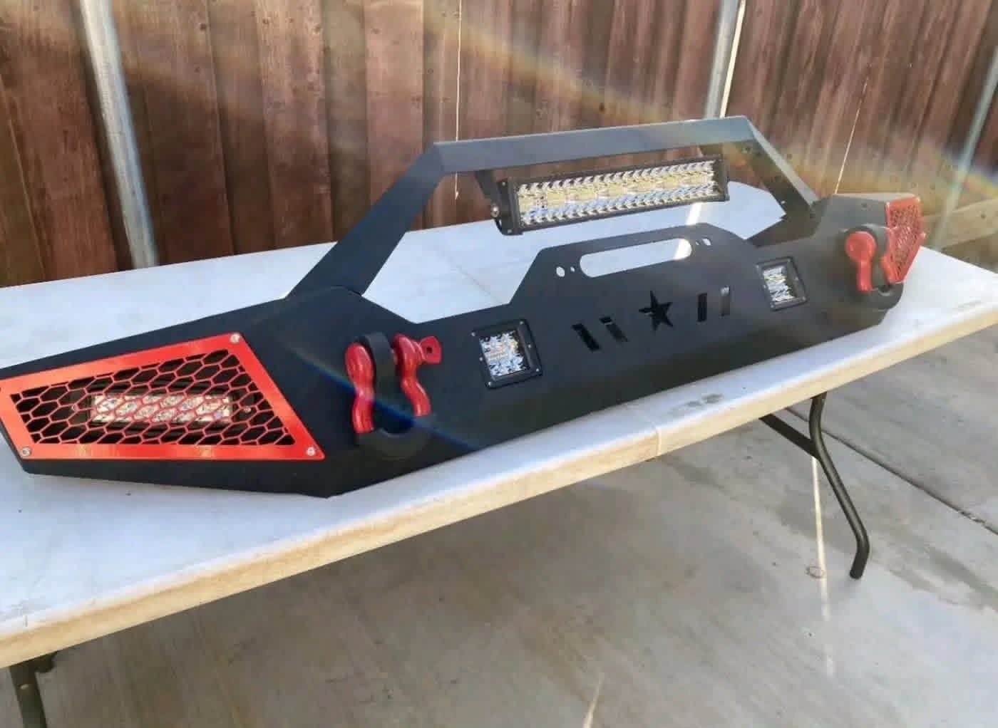 2026/01/1000286129.jpg Front and rear bumpers for jeep gladiator 20 - 2025 models. - Image 1