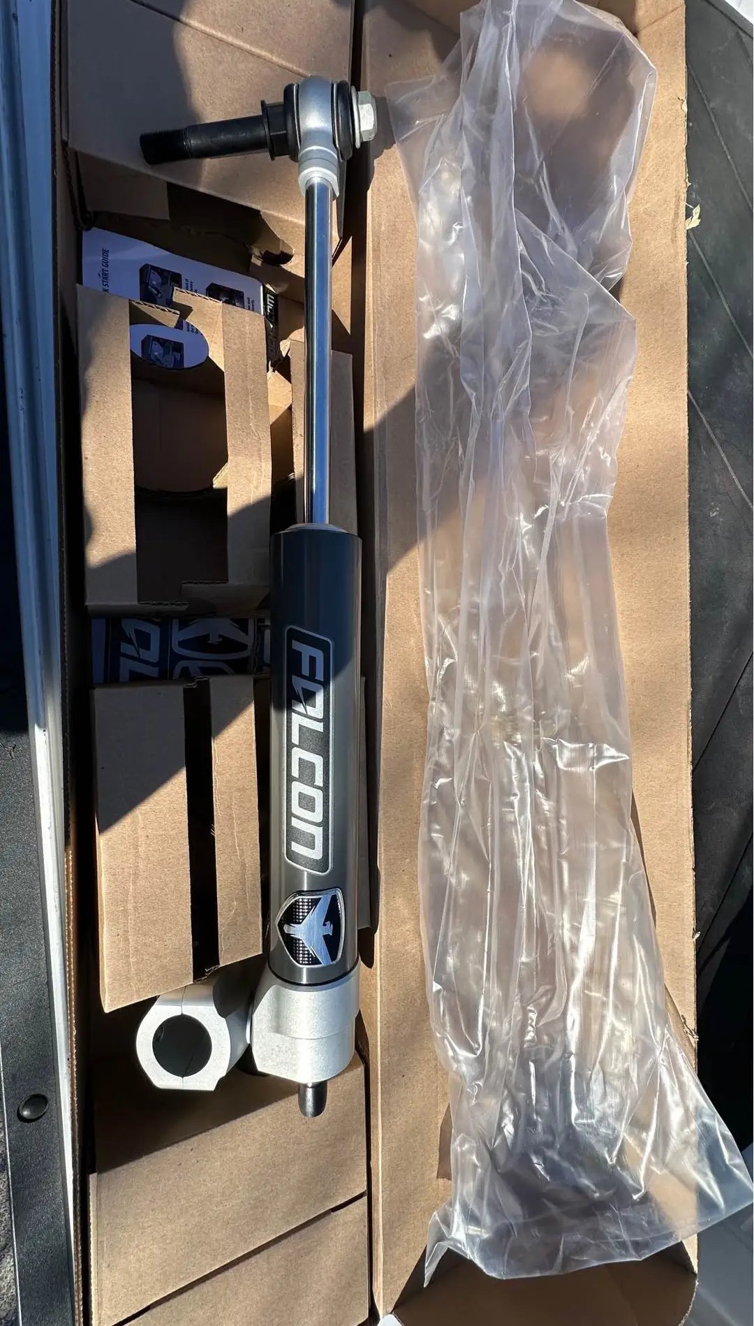 2026/01/1000286152.jpg Jeep gladiator falcon steering stabilizer. - Image 1