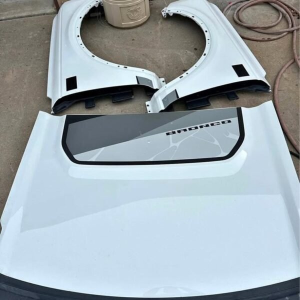 Bronco hood & fenders fit 21-25 ford bronco