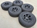 (5) 17” Ford Bronco OEM Wheels and tires