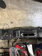 2025 Ford Raptor bumper with 5500lb winch with synthetic rope & lights - Image 2